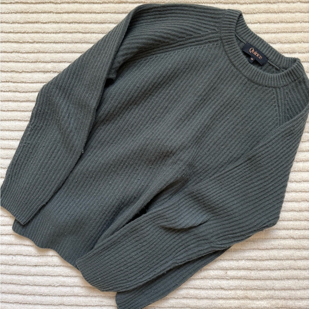 Men’s Forest Green Crewneck Sweater